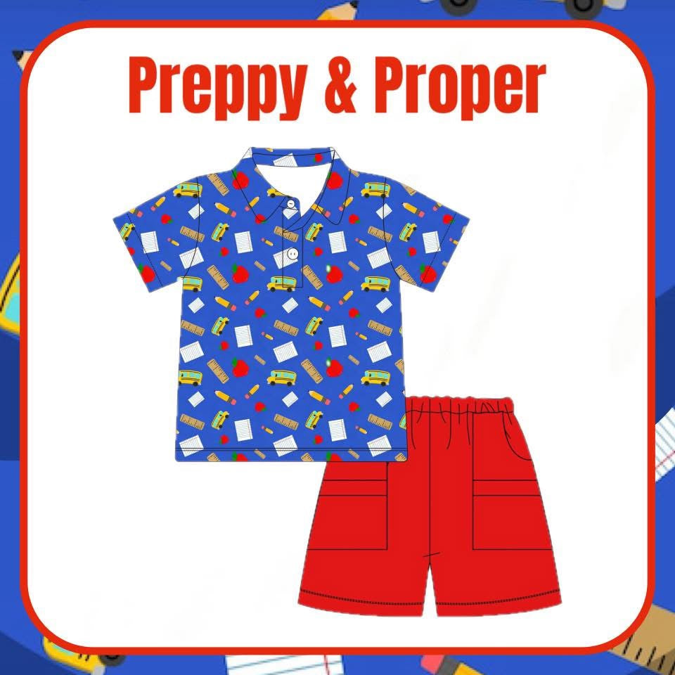 Preppy & Proper Boy Set