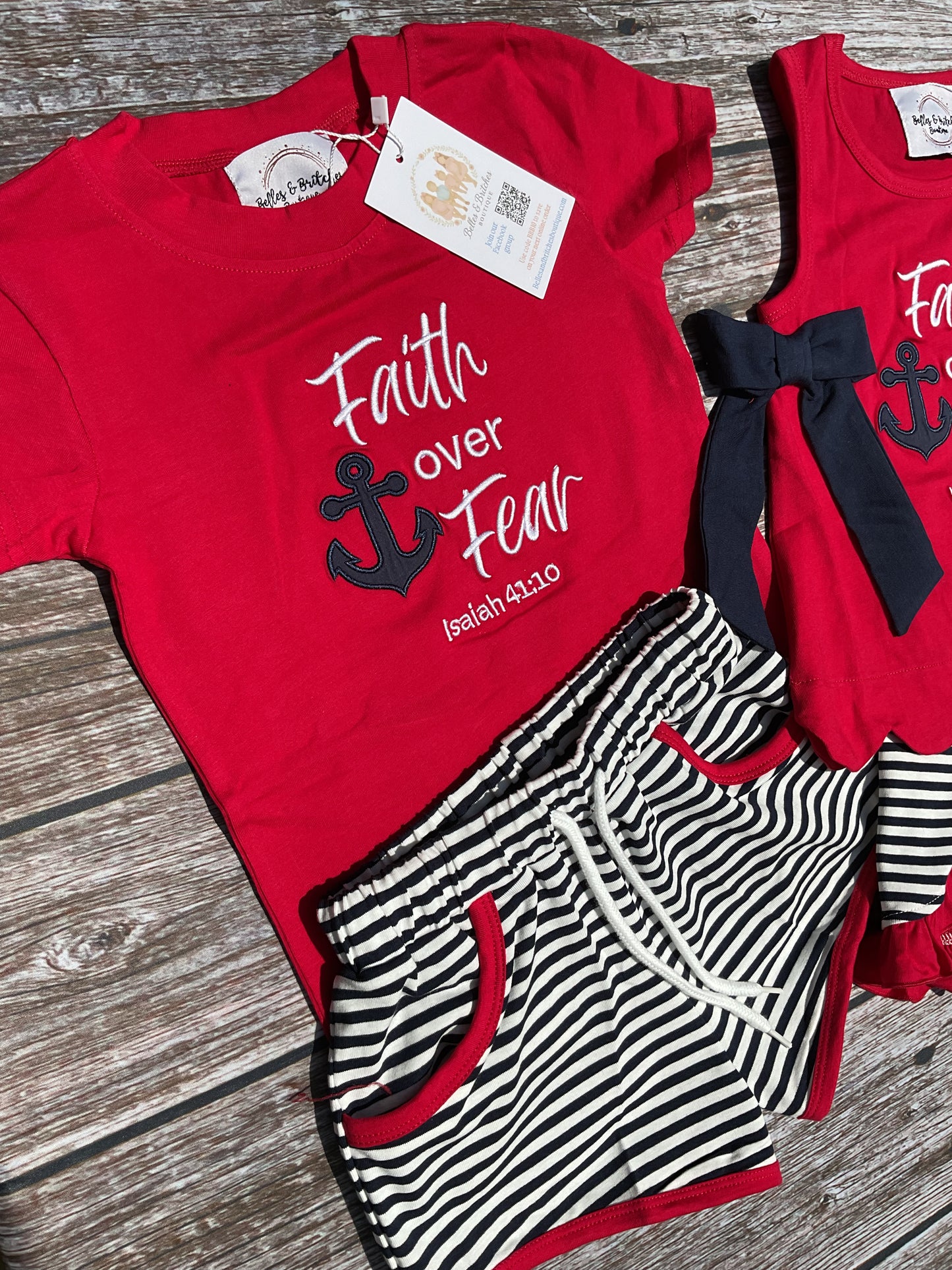 Faith Over Fear Short Set