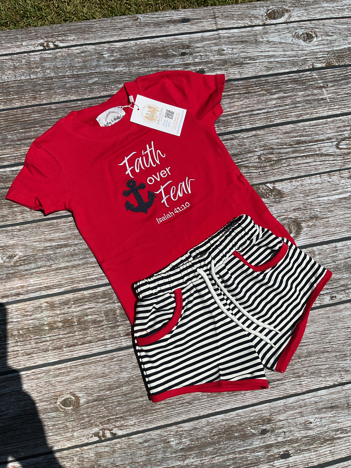 Faith Over Fear Short Set