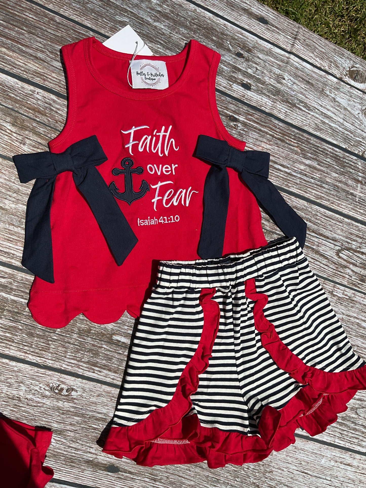 Faith Over Fear Short Set