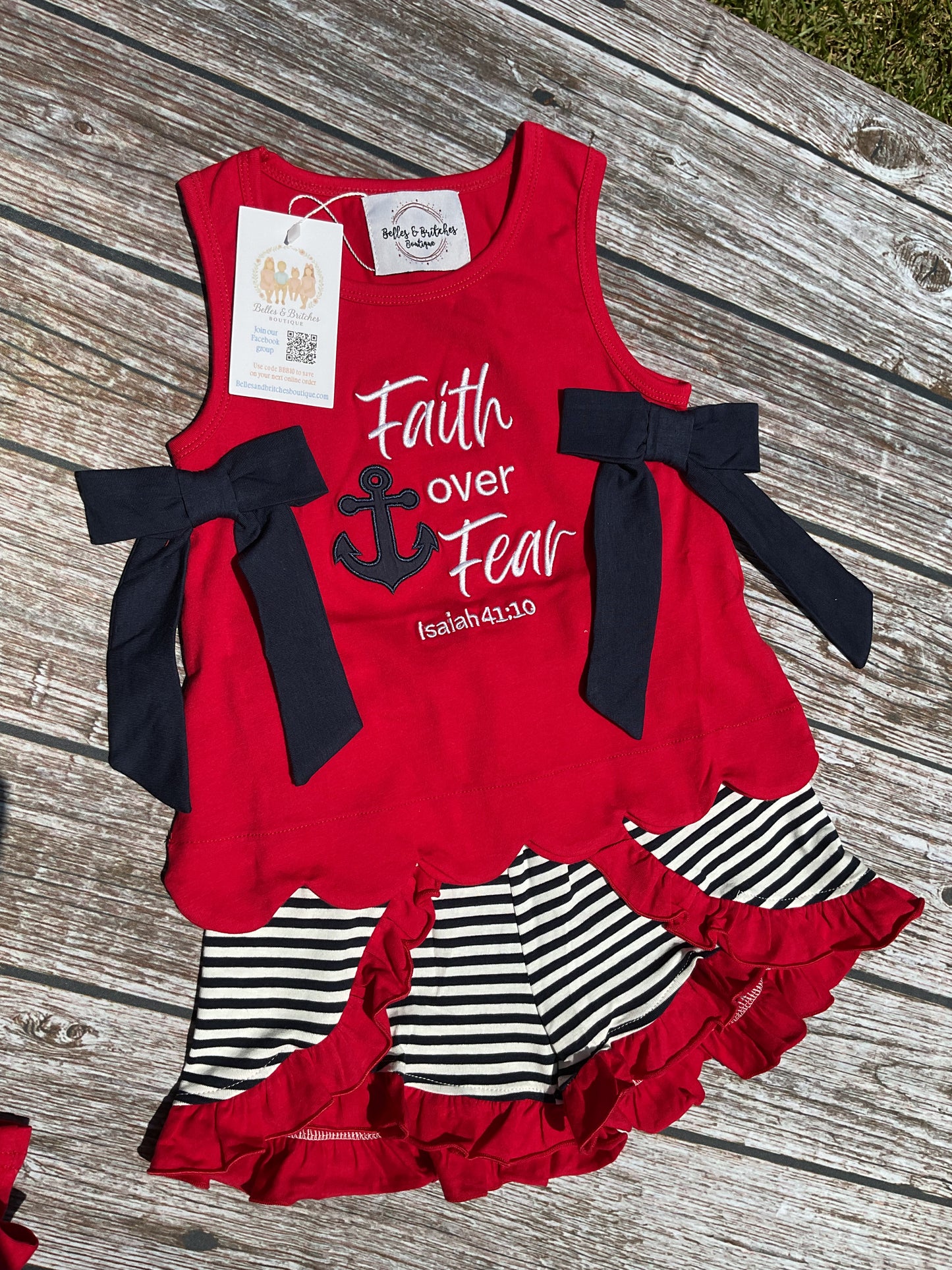 Faith Over Fear Short Set
