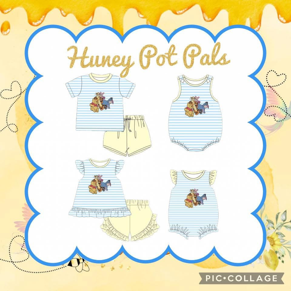 Honey Pot Pals Short Set