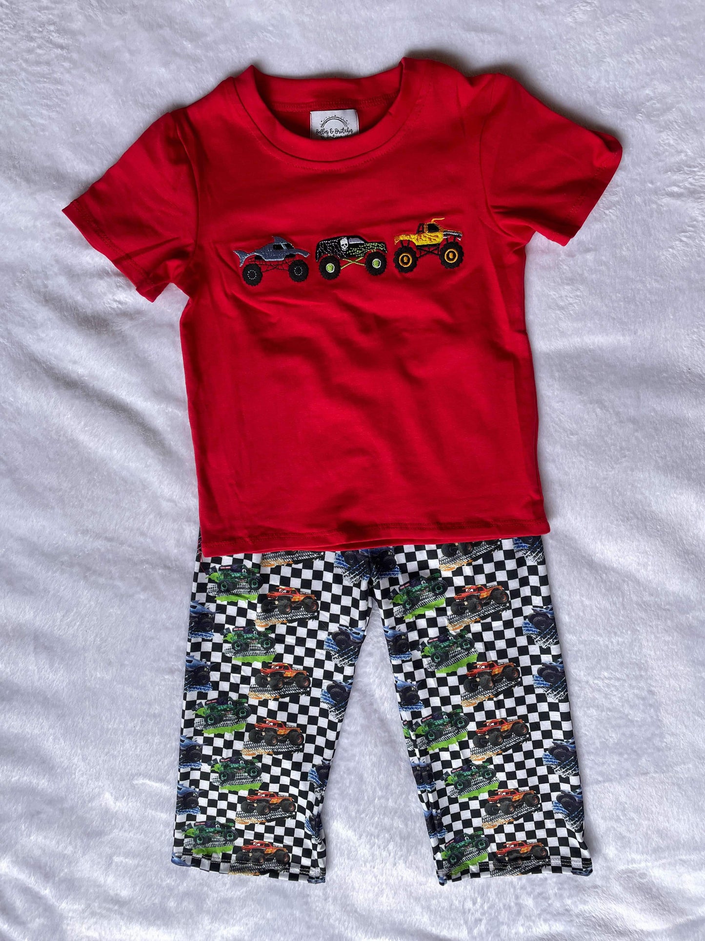 Monster Truck Pants Set