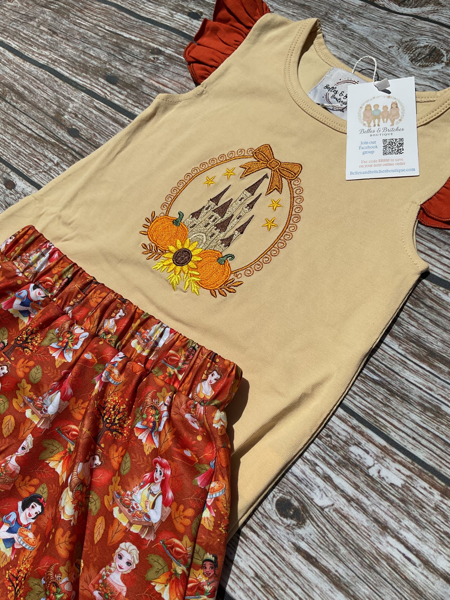 Enchanted Fall Princess Sister Collection