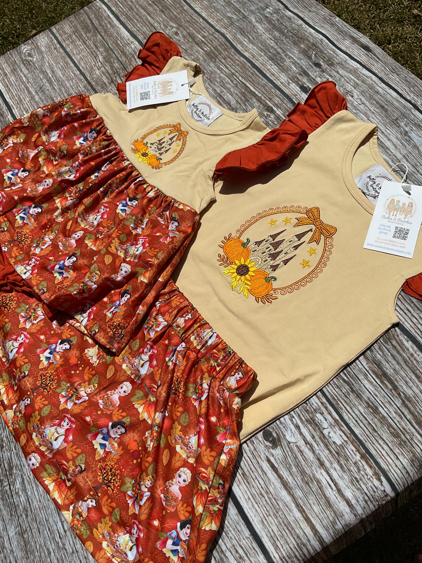 Enchanted Fall Princess Sister Collection