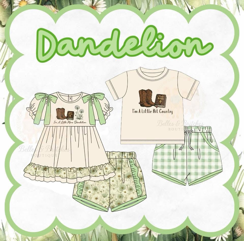 Dandelion Sibling Collection