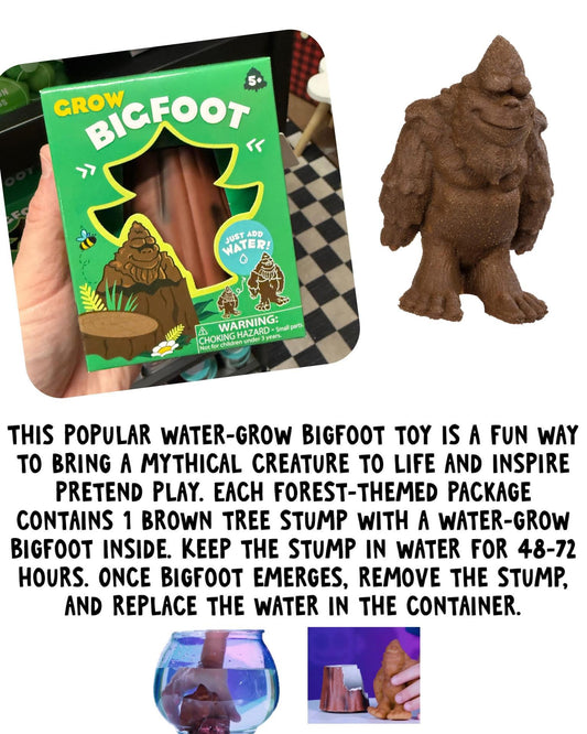 Bigfoot DIY Grow Toy