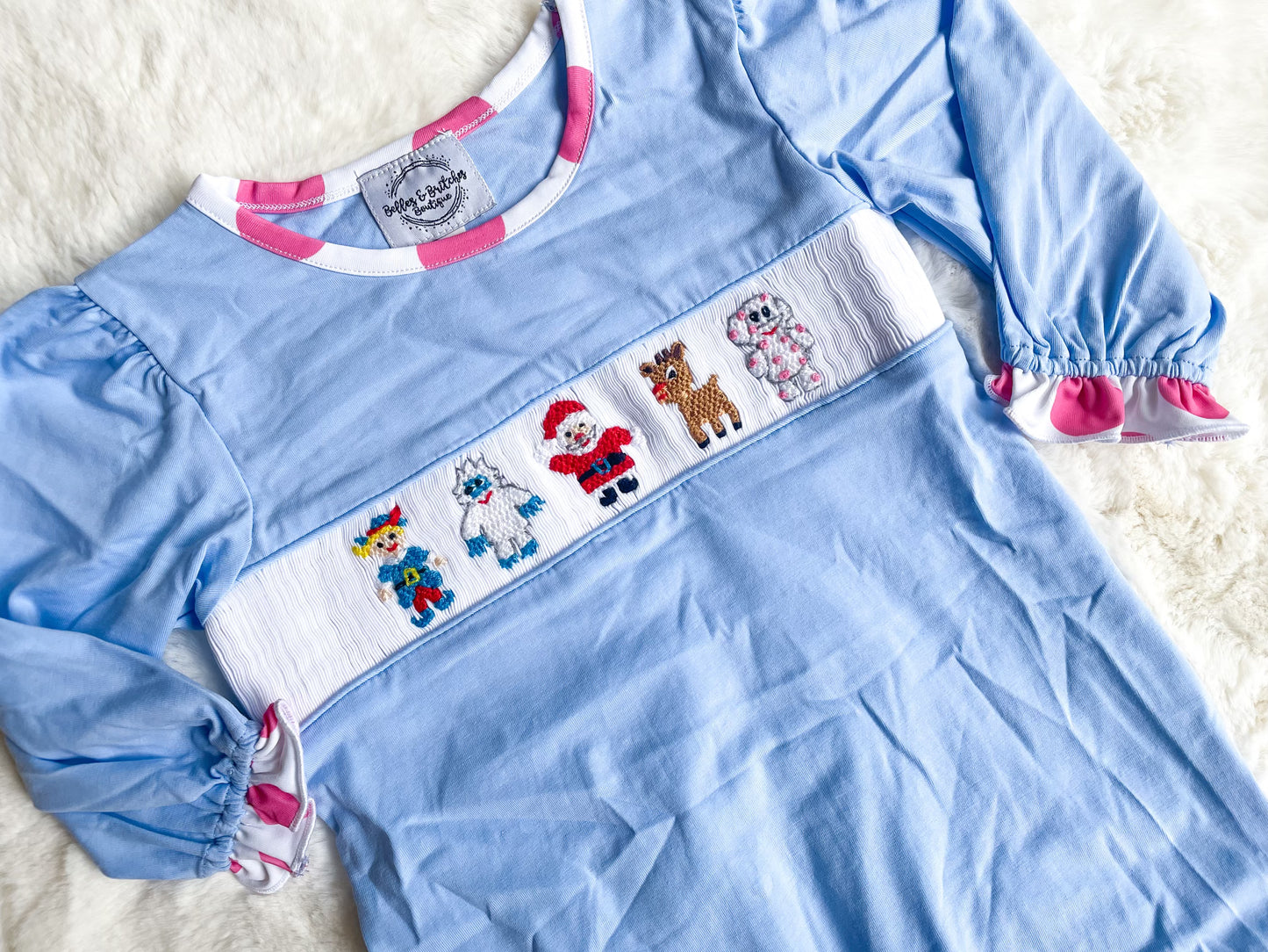 Rudolph & Friends Smock Collection