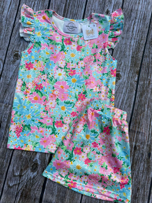 Athletic Sets Floral Mix