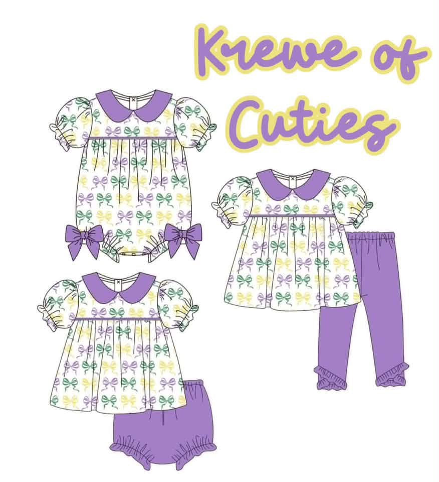WS PO#33 Krewe of Cuties Sister Collection ETA December to BBB