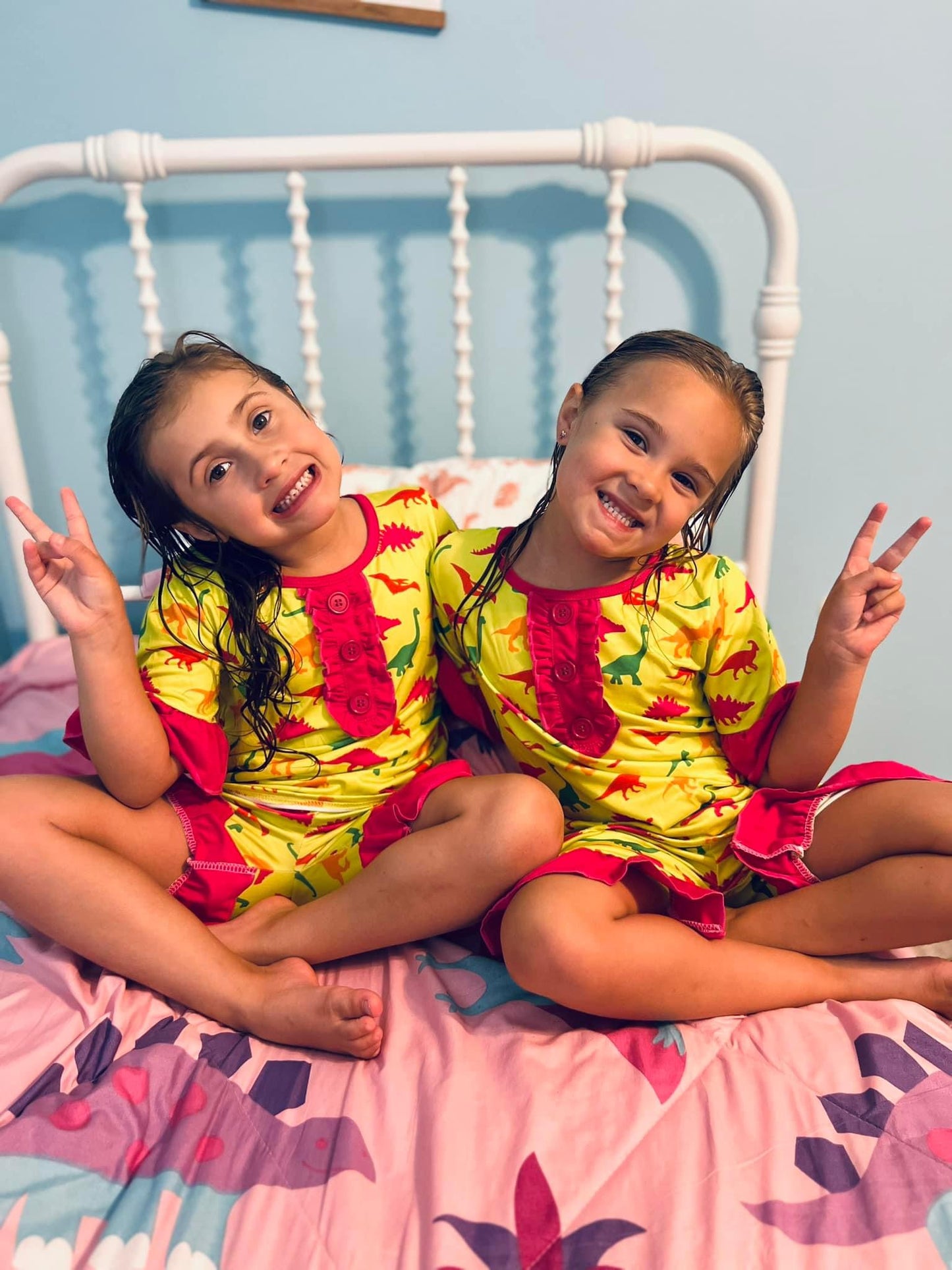 Neon Dino PJs