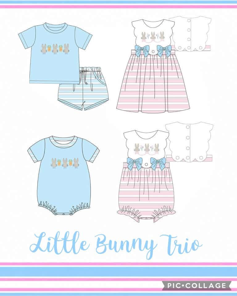WS PO#40 Little Bunny Trio ETA February to BBB