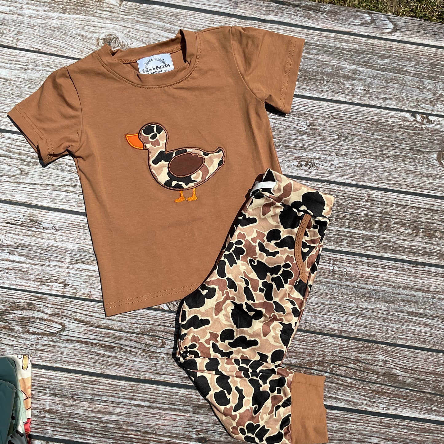 Camo Duck Boys Jogger Set