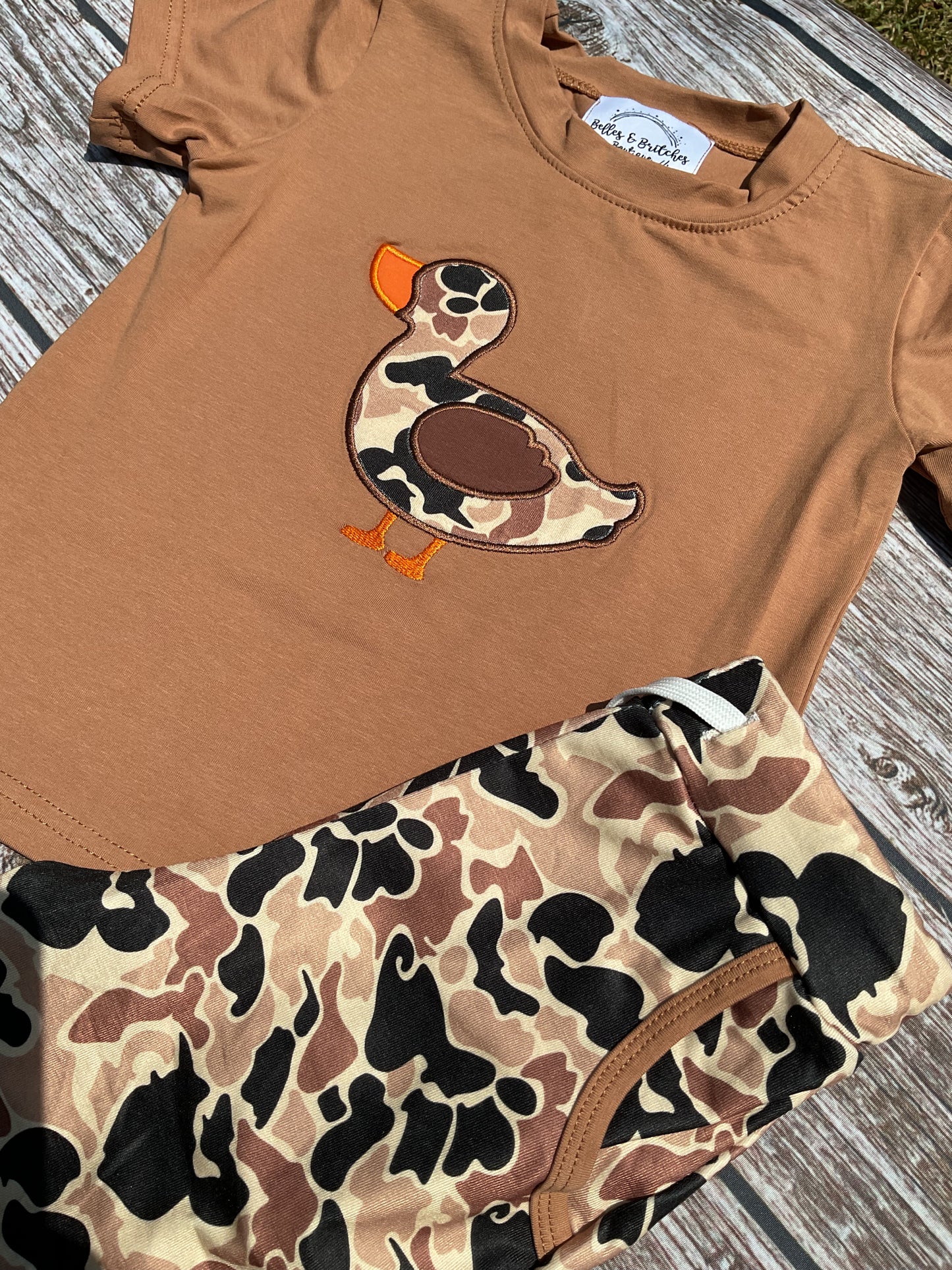 Camo Duck Boys Jogger Set