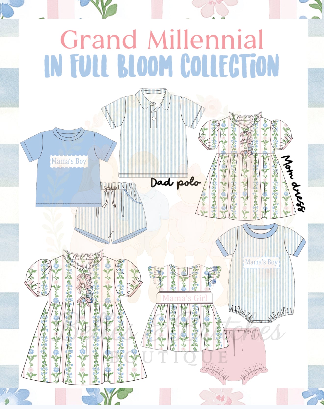 Grand Millennial In Full Bloom Collection PO#52 ETA Mid April
