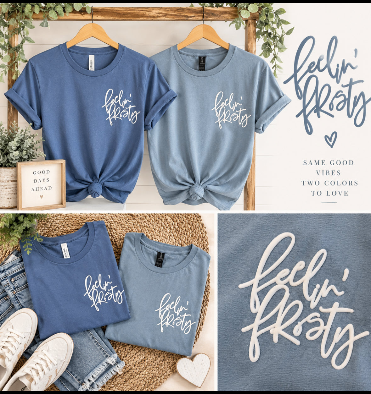 Feelin’ Frosty Short Sleeved Tee