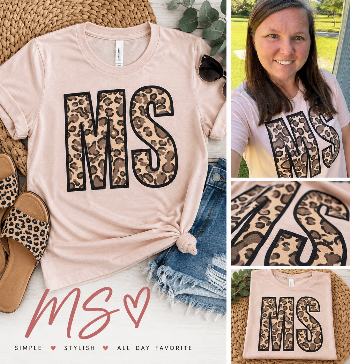 Leopard State Tee (MS)