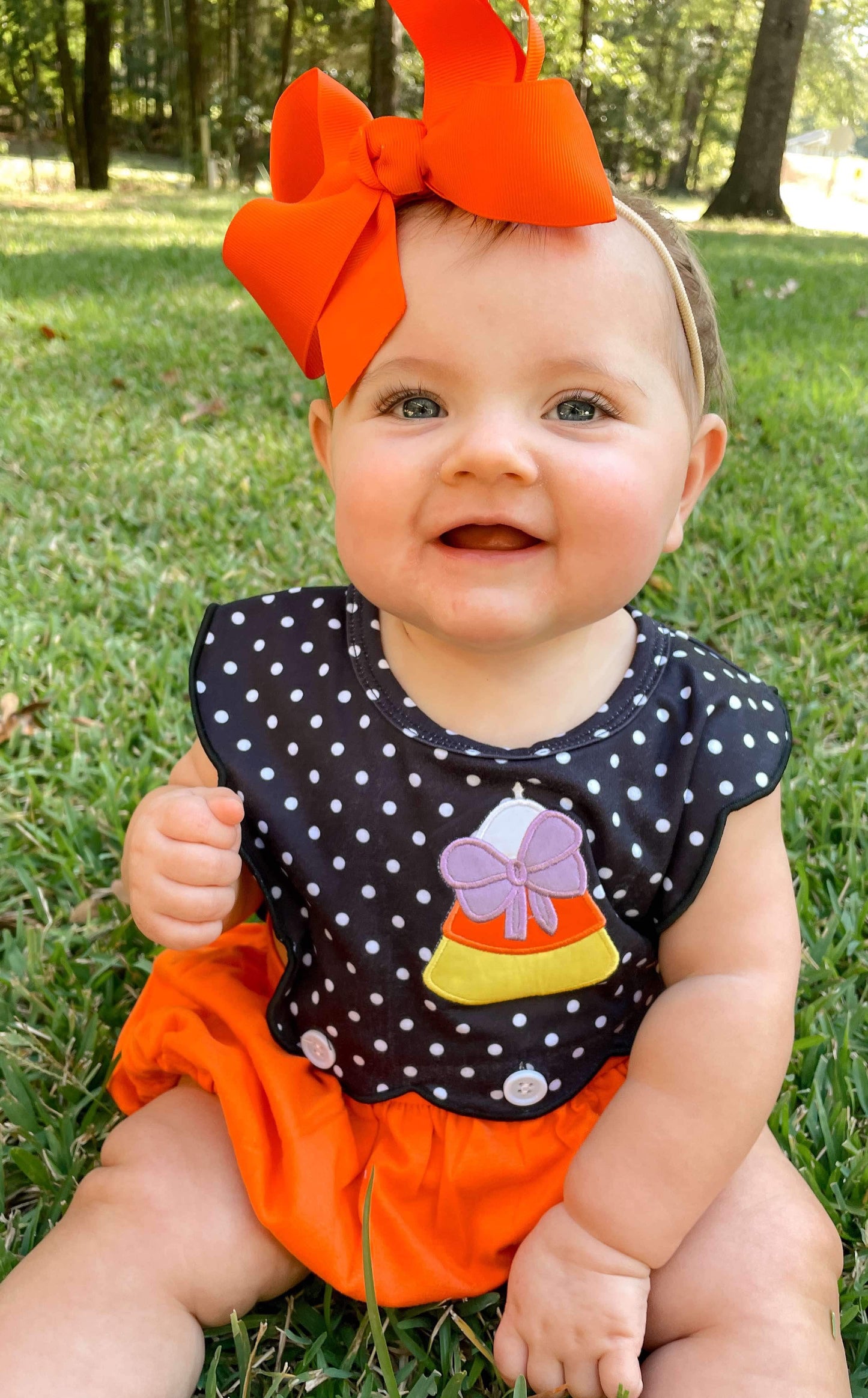 Candy Corn Kisses Sibling Collection