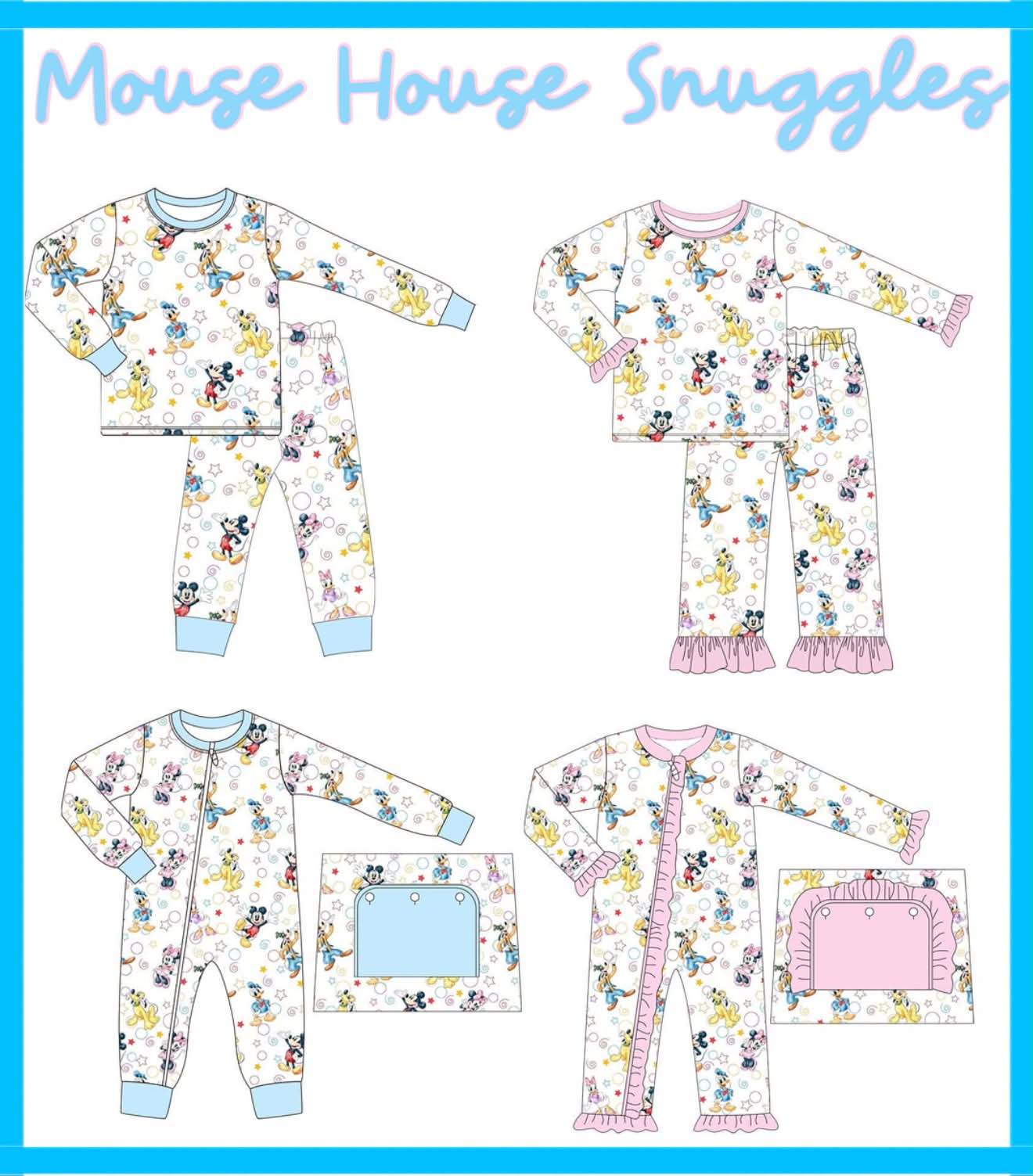 WS PO37 Mouse House Snuggles ETA January to BBB