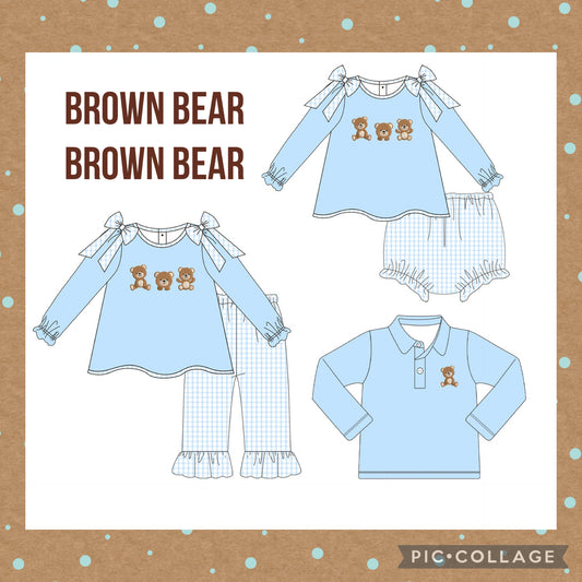WS PO#34.5 Brown Bear Brown Bear ETA Late December to B&BB
