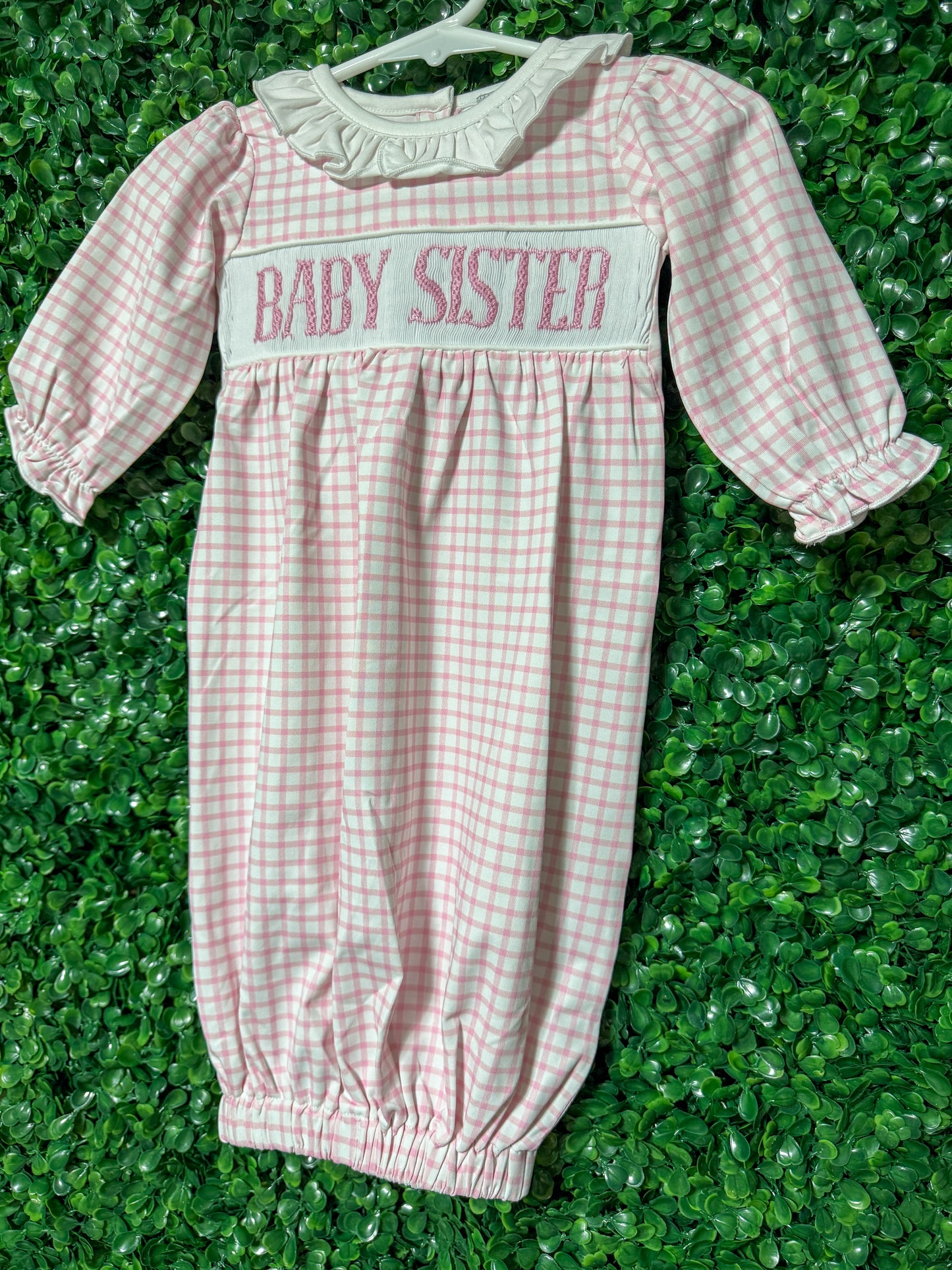 Smocked Sibling Collection Gowns