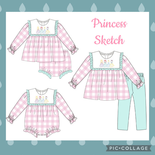 WS PO#34.5 Princess Sketch ETA Late December to B&BB