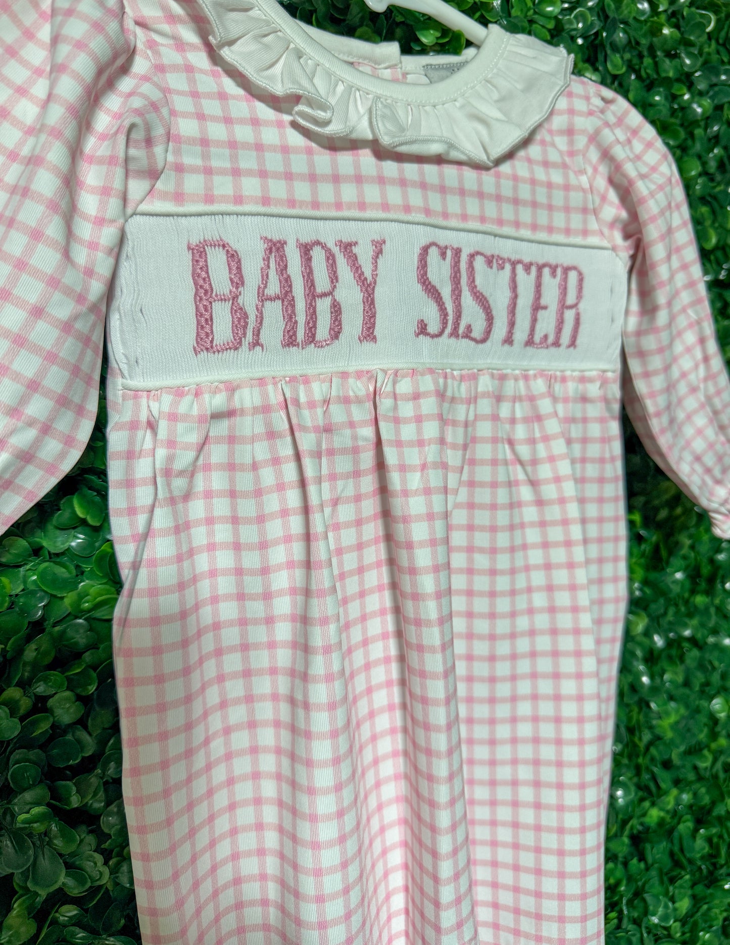 Smocked Sibling Collection Gowns