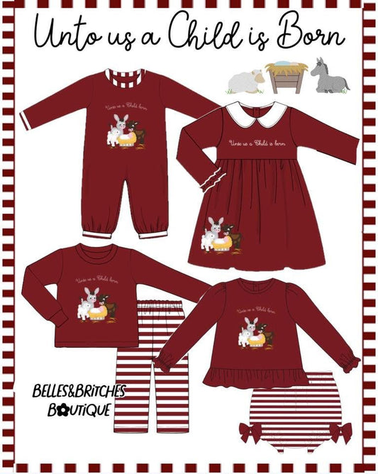 WS PO#39 Unto Us A Child Is Born ETA Early November to B&BB
