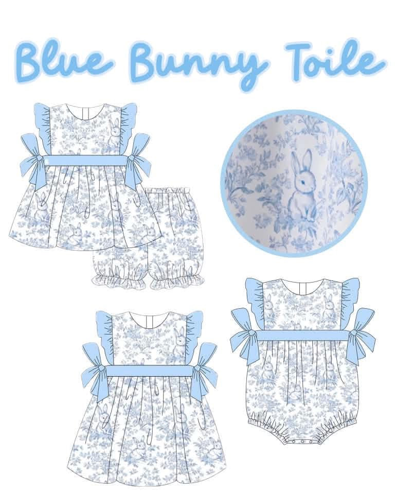 WS PO#39 Blue Bunny Toile ETA Early February to BBB