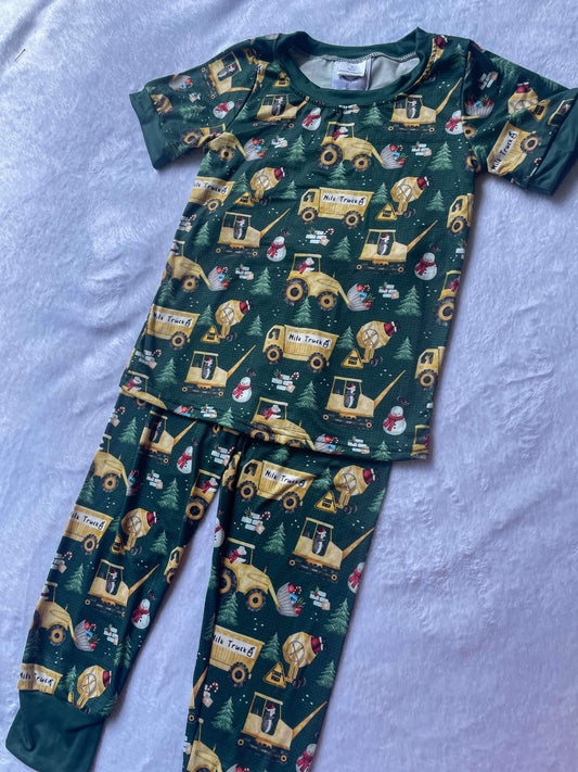 Construction Christmas Jammies