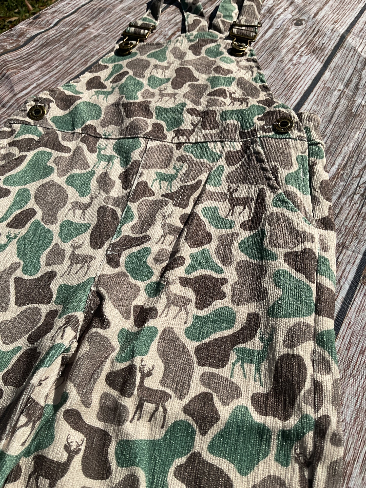 Deer Camo Overalls