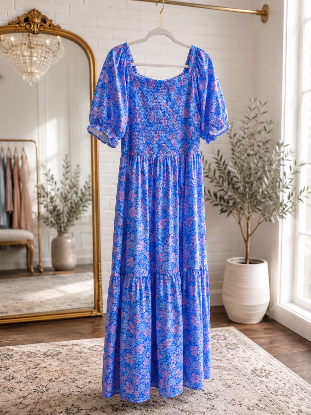 Mommy & Me Floral Blues Collection