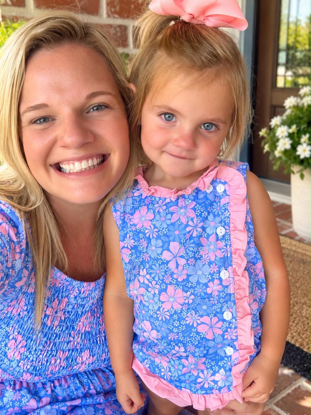 Mommy & Me Floral Blues Collection