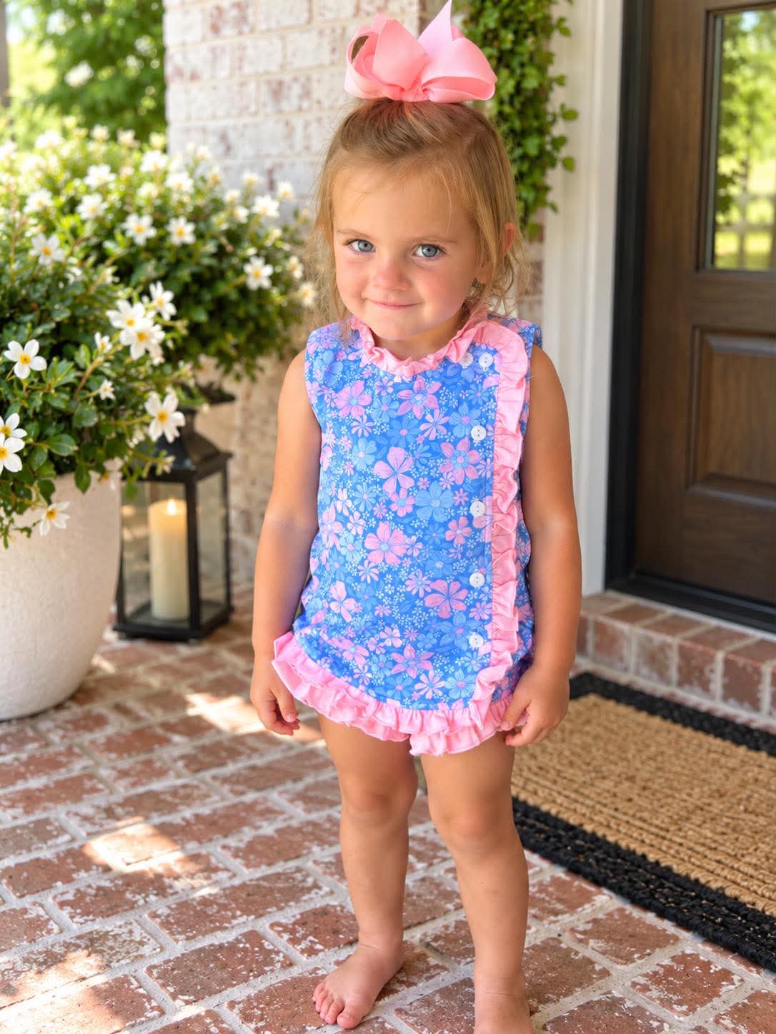 Mommy & Me Floral Blues Collection