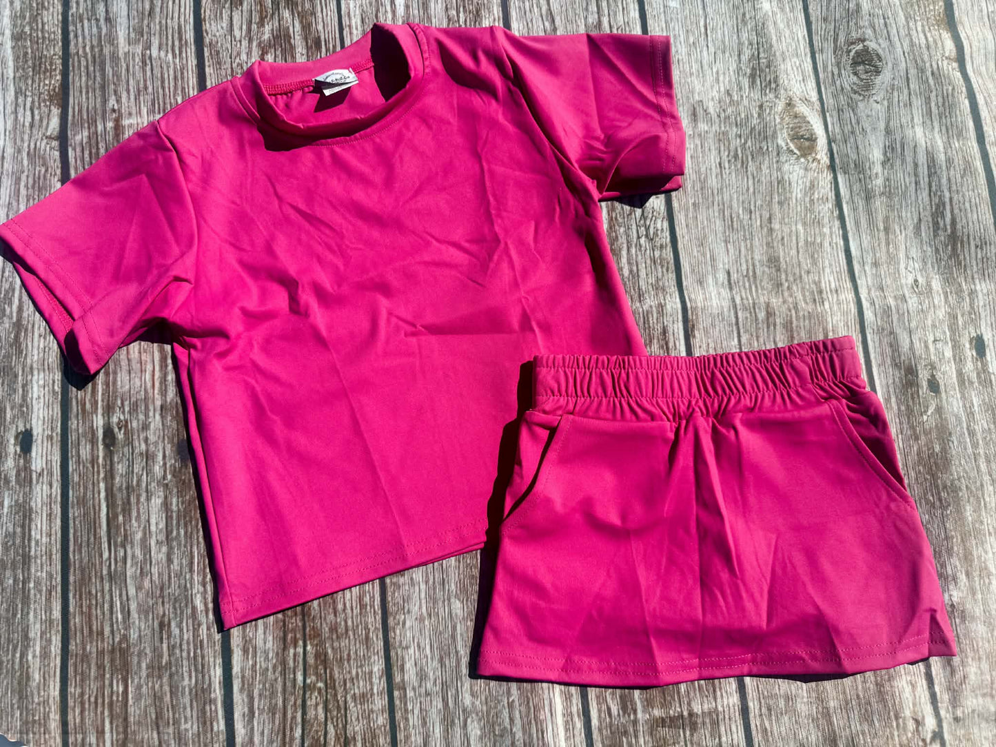 Best Dressed Basics Athletic Skort Set