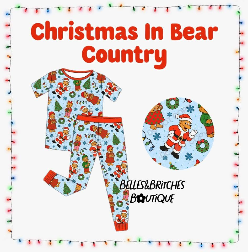 Christmas In Bear Country Bamboo