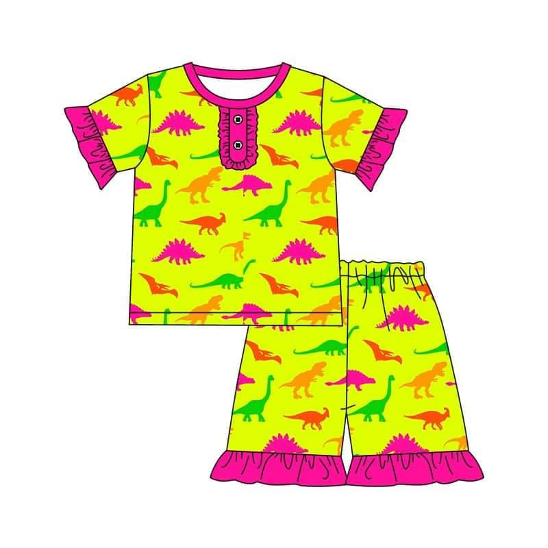 Neon Dino PJs
