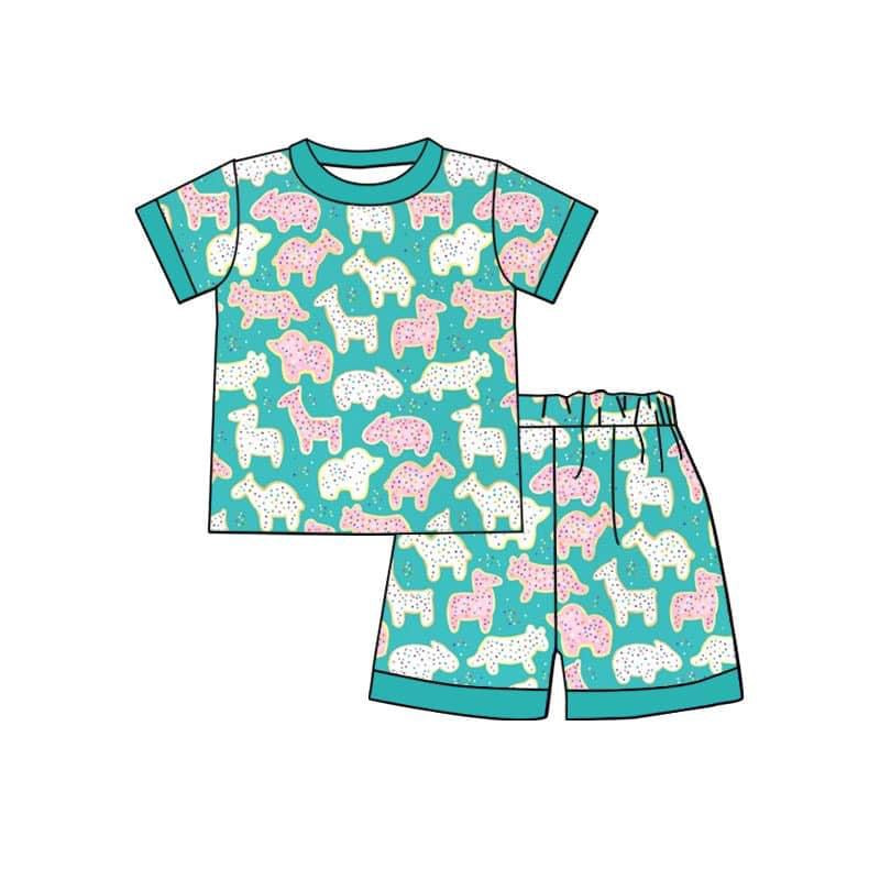 Frosted Animal Cookies PJs