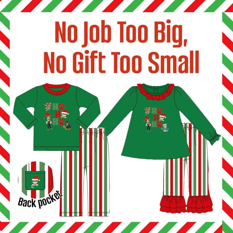 No Job Too Big, No Gift Too Small