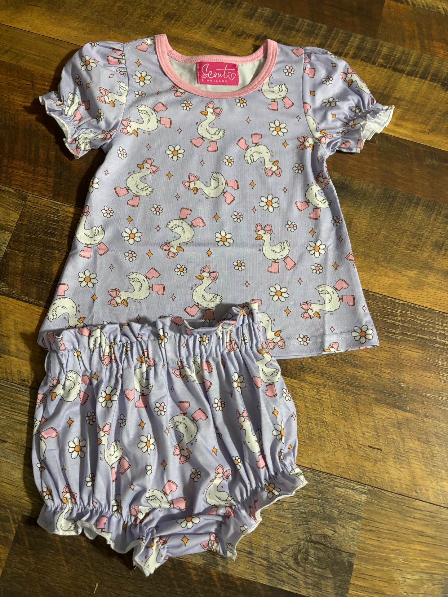 Silly Goose Bloomer Set