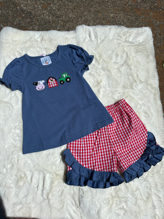 Farm Trio Short Set