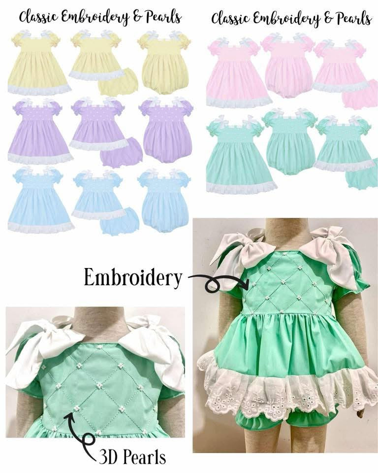 WS PO#51 Classic Embroidery & Pearls ETA April to BBB