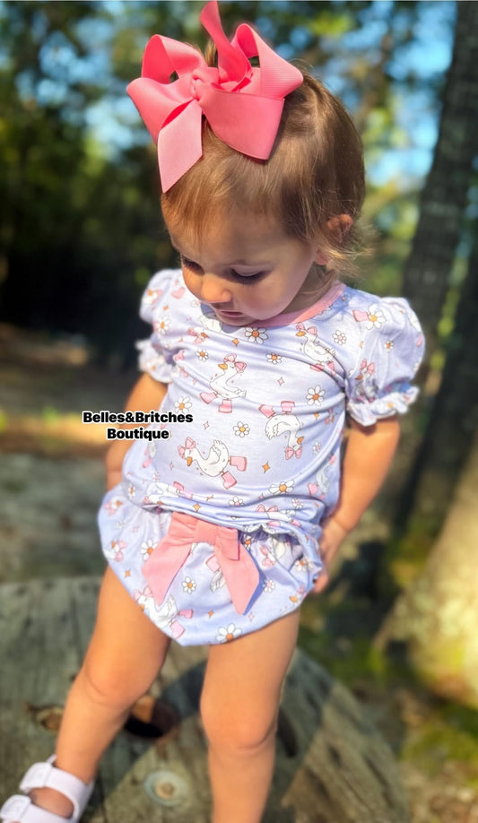Silly Goose Bloomer Set