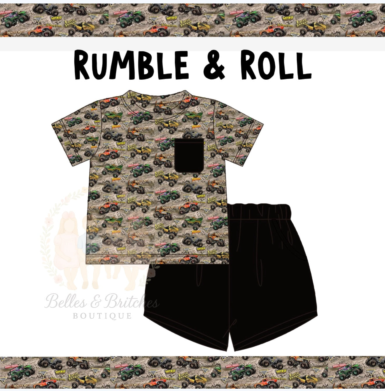 Rumble & Roll Short Set