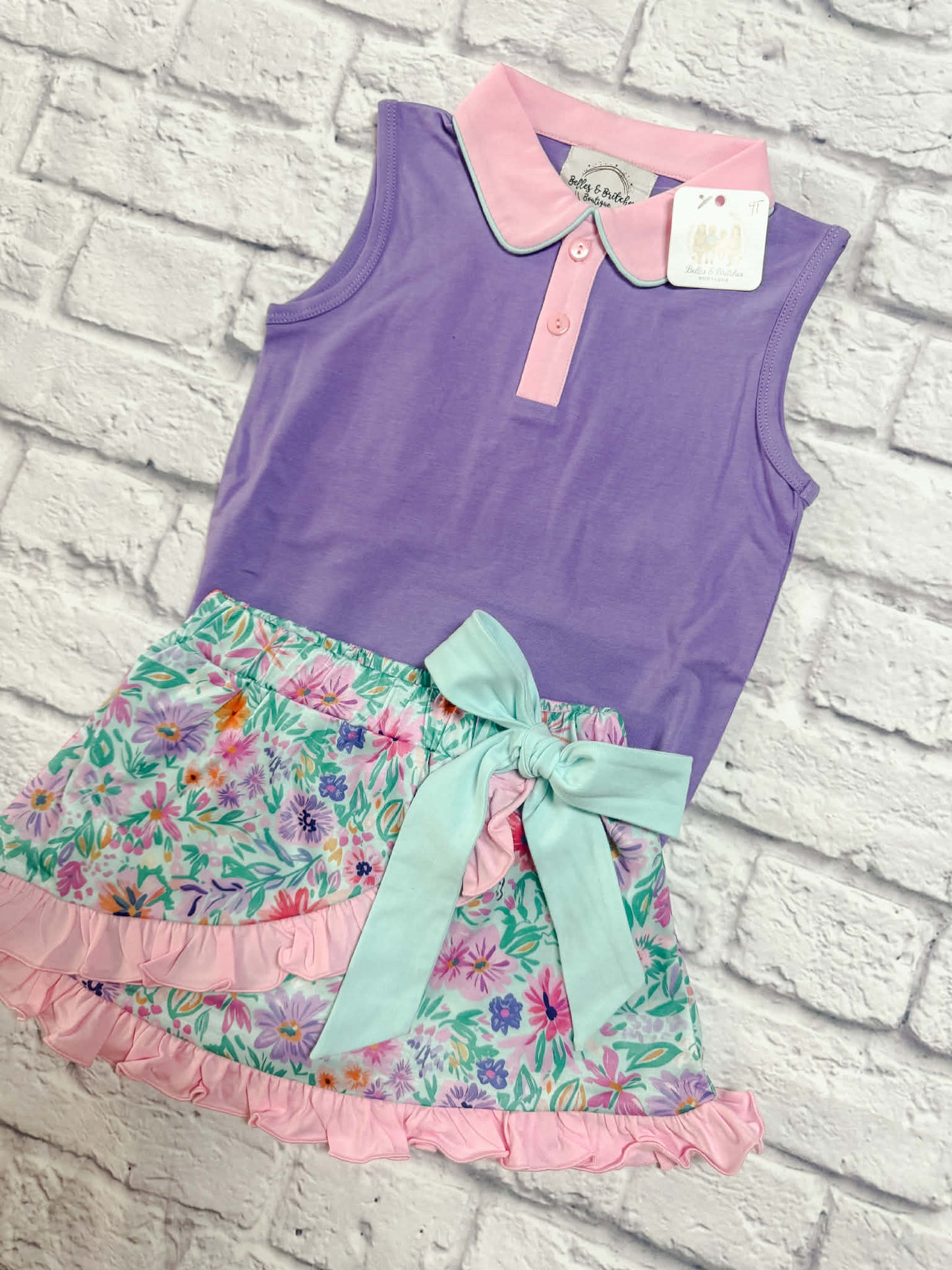Bright & Breezy Skort Set