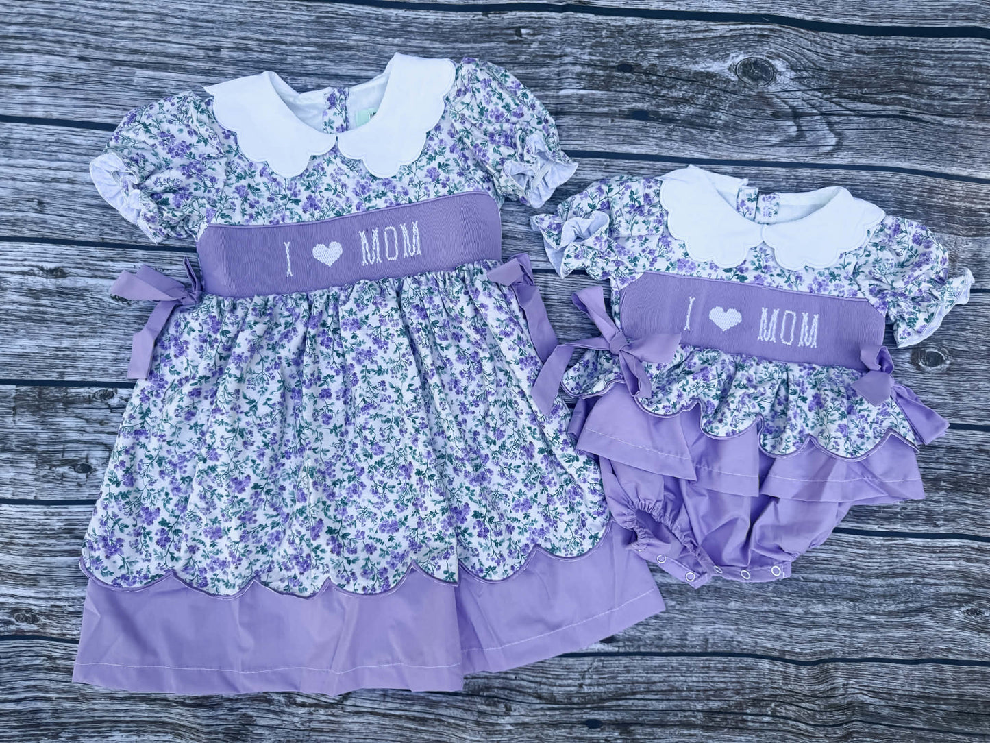 I 💟 MOM Smock Collection