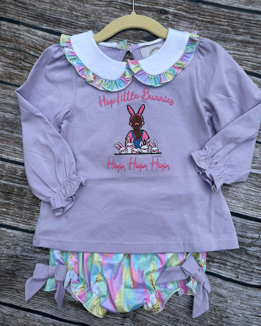 Hop Little Bunnies Bloomer Set