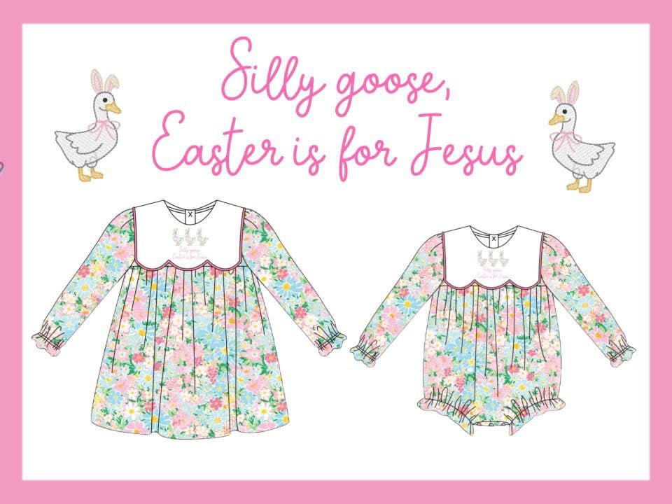 Silly Goose Easter is for Jesus