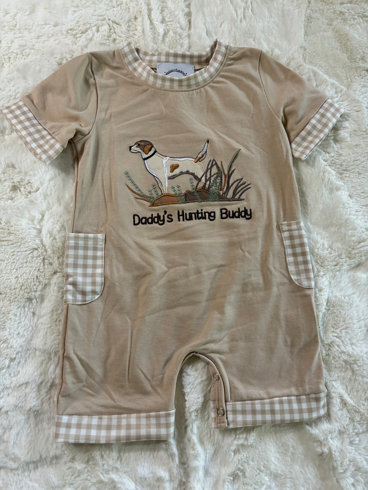 Daddy’s Hunting Buddy Romper