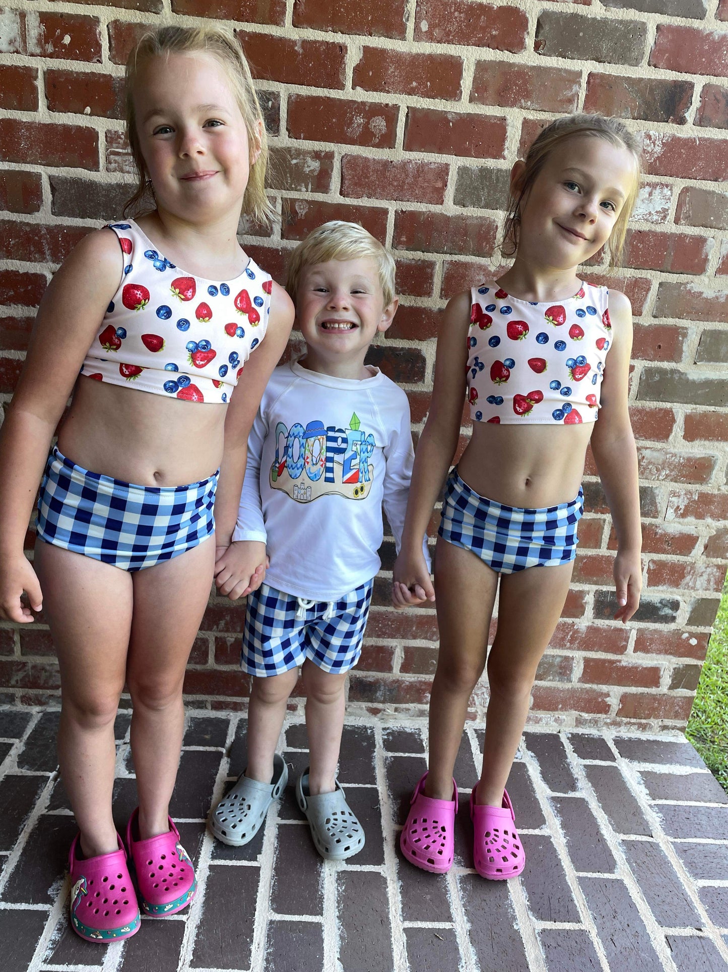 Patriotic Stars Sibling Swim Collection